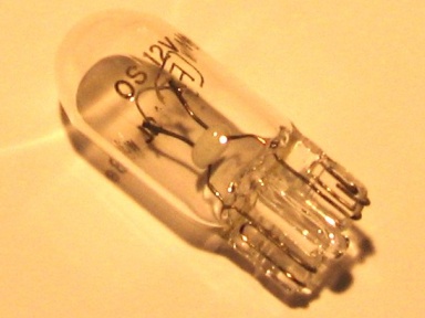 Leuchtmittel Glassockellampe 5W. 