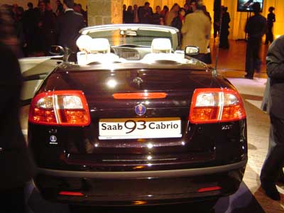 Saab 9-3 Cabrio. 